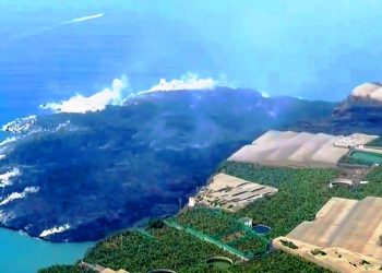 Spagna grave irruzione nelle Isole Canarie, a La Palma. Video